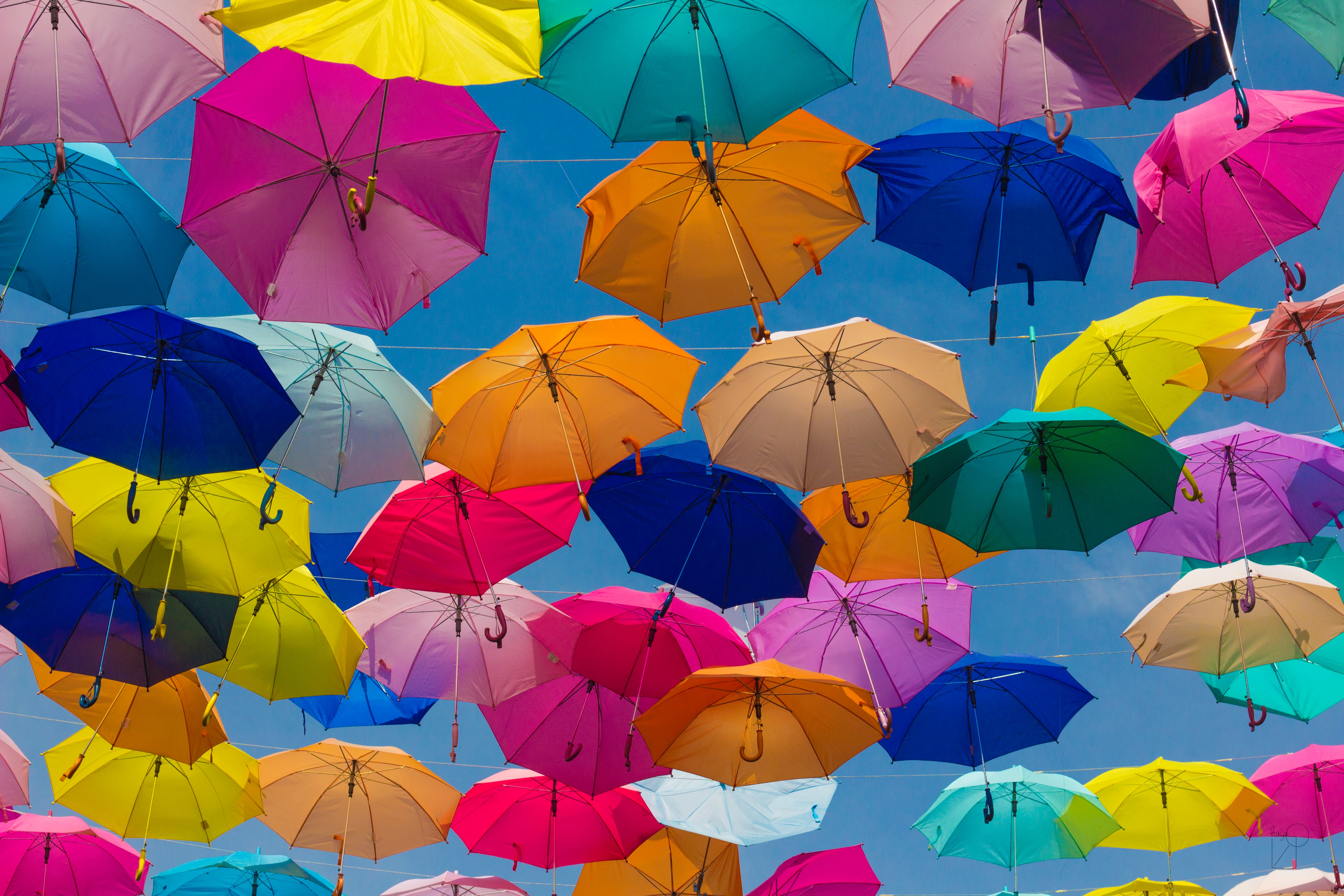 umbrellas